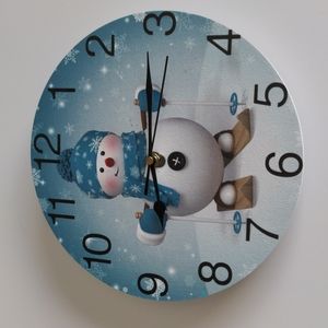 Snowman Clock